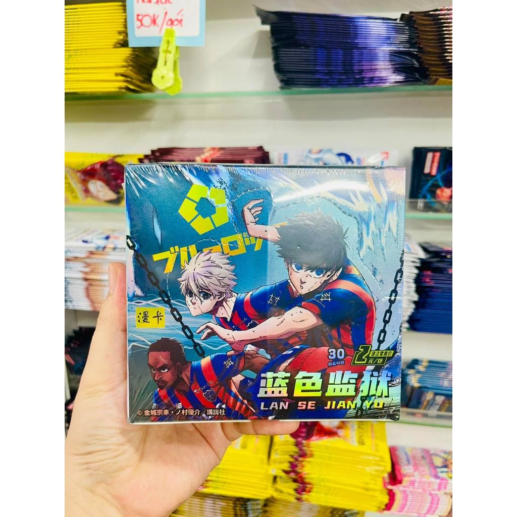 [ hỏa tốc hcm ][ Vũ Trí Ba ] [Full Box] Hộp Thẻ Nhân Phẩm Blue Lock ( Bản Mới Nhất 2024 )