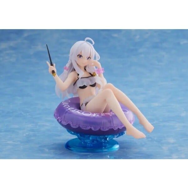 12cm  [ hỏa tốc hcm ] Mô hình nhân vật Majo no Tabitabi - Elaina phao bơi