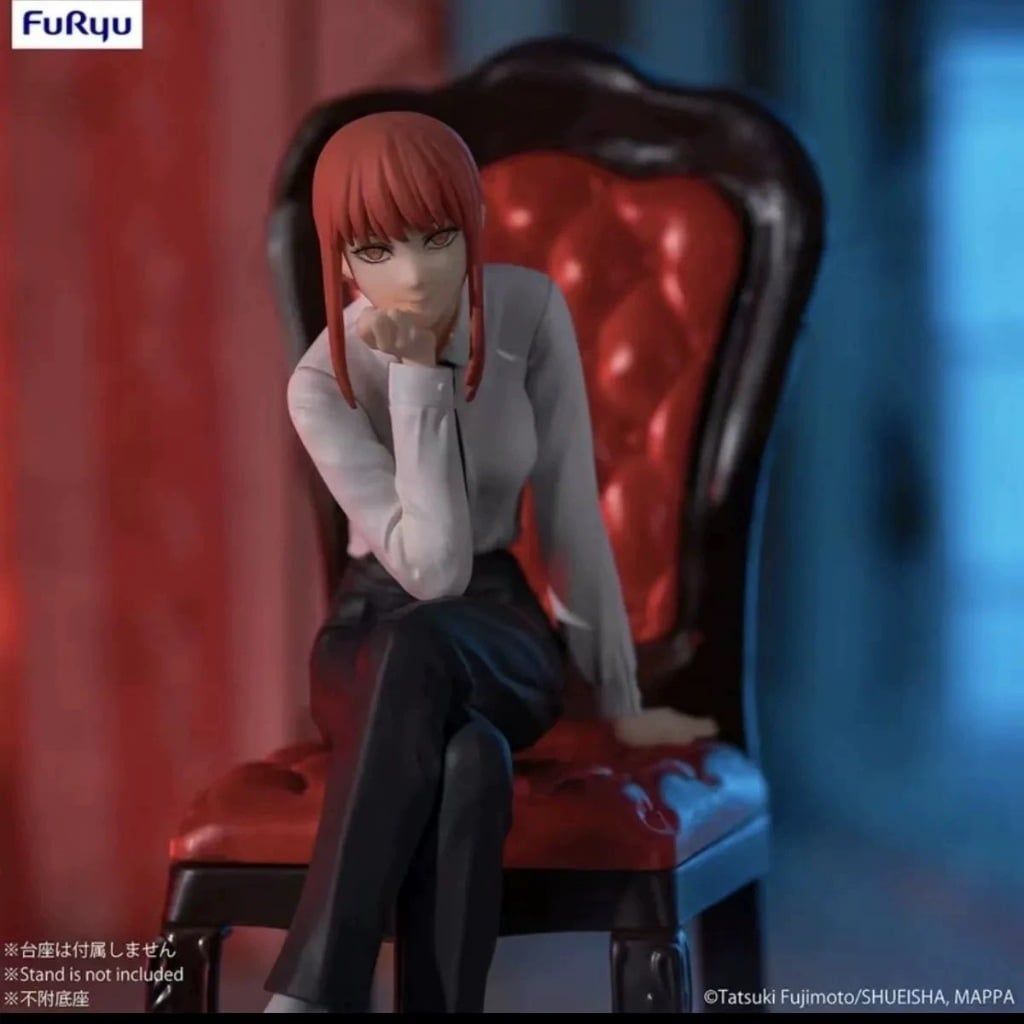 12cm [ hỏa tốc hcm ][ Vũ Trí Ba ] Mô hình nhân vật Chainsaw Man - Makima ngồi