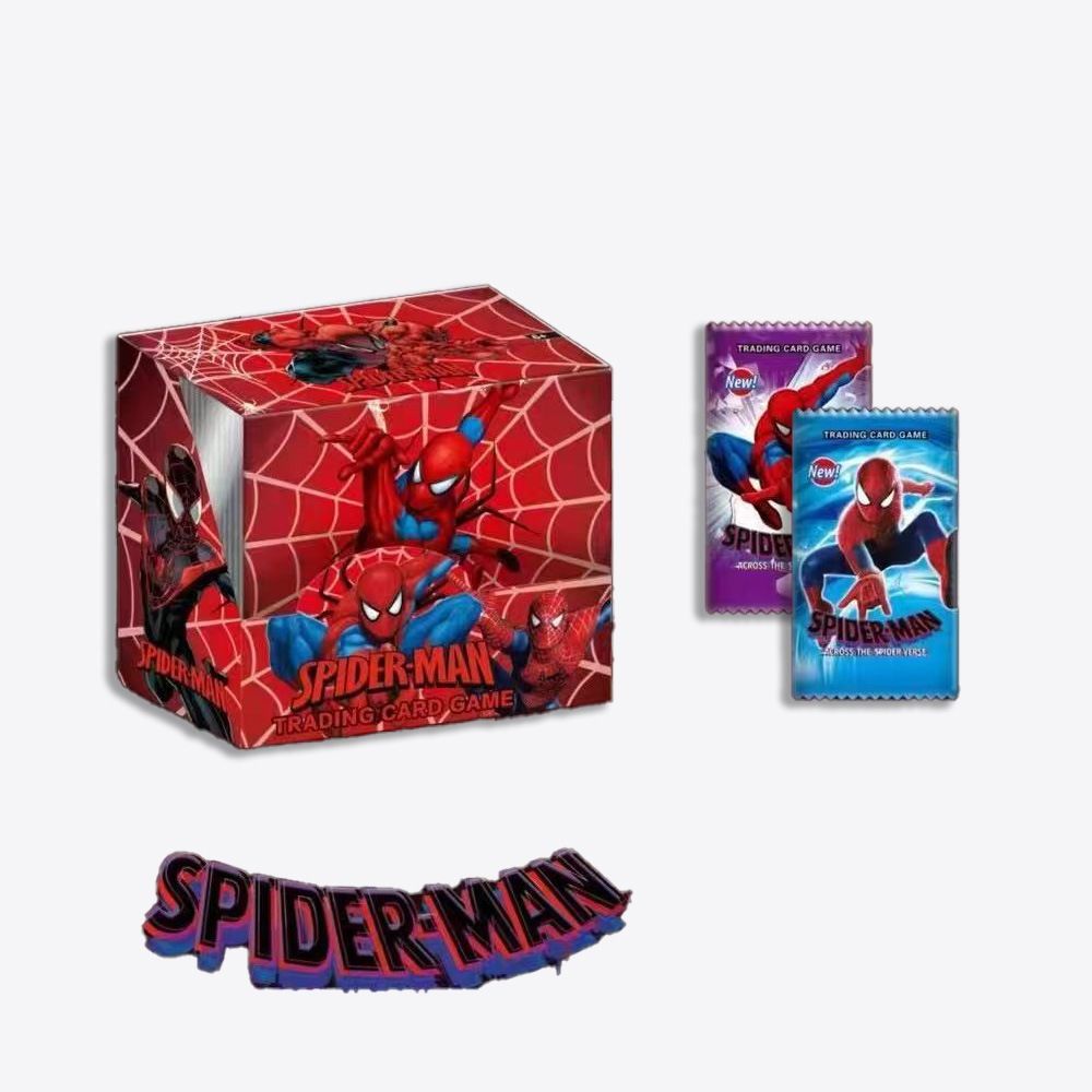 [ Hỏa tốc HCM ] Hộp 36 gói thẻ bài [ Vũ Trí Ba ] nhân phẩm SpiderMan spider man - Người nhện