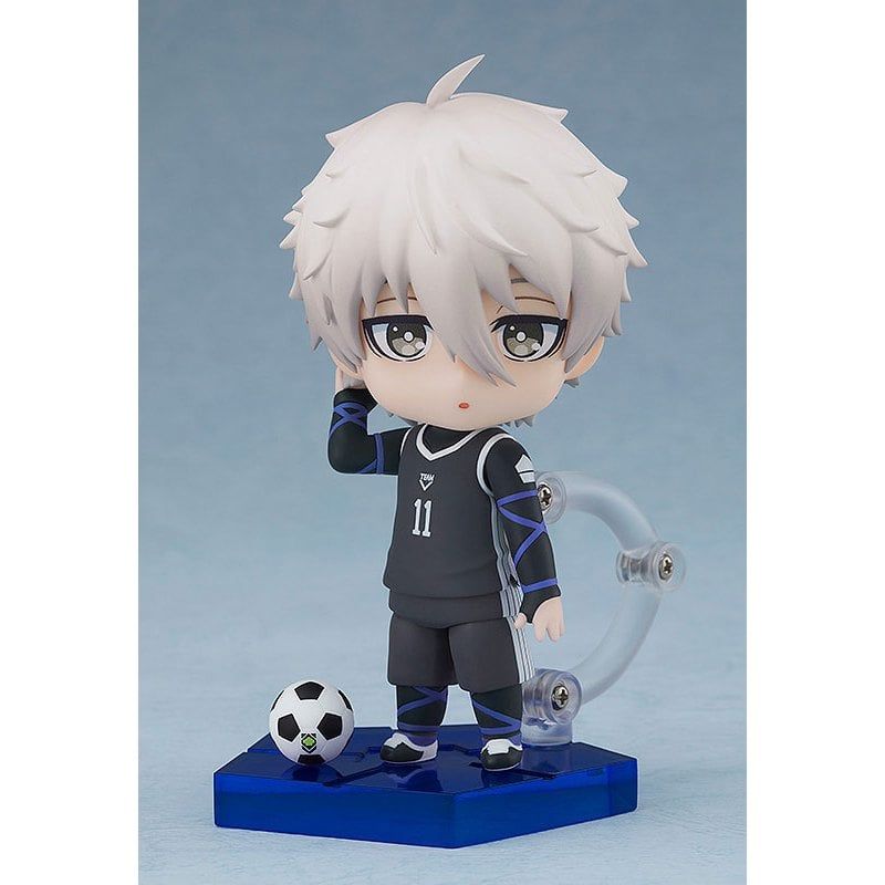 >6 mẫu FULL BOX [ hỏa tốc hcm Vũ Trí Ba Mô hình Nendoroid Blue Lock yoichi rin leo Nagi 12cm