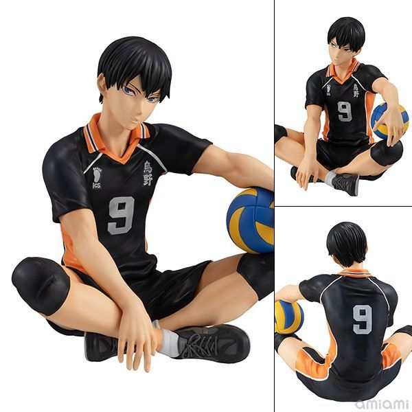 [ Vũ Trí Ba ] Mô hình nhân vật Haikyuu Vua bóng chuyền Tobio Kageyama, Hinata SHoyo 15cm