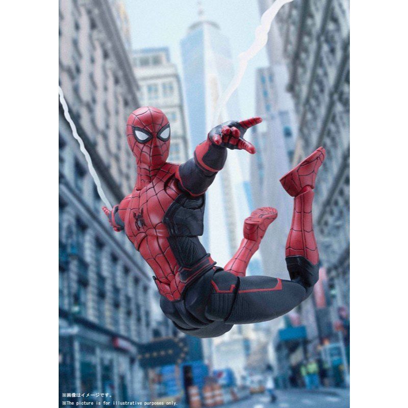 16cm [ Hỏa tốc ] Mô hình S.H.Figuarts Spider-Man Upgrade Suit Far From Home