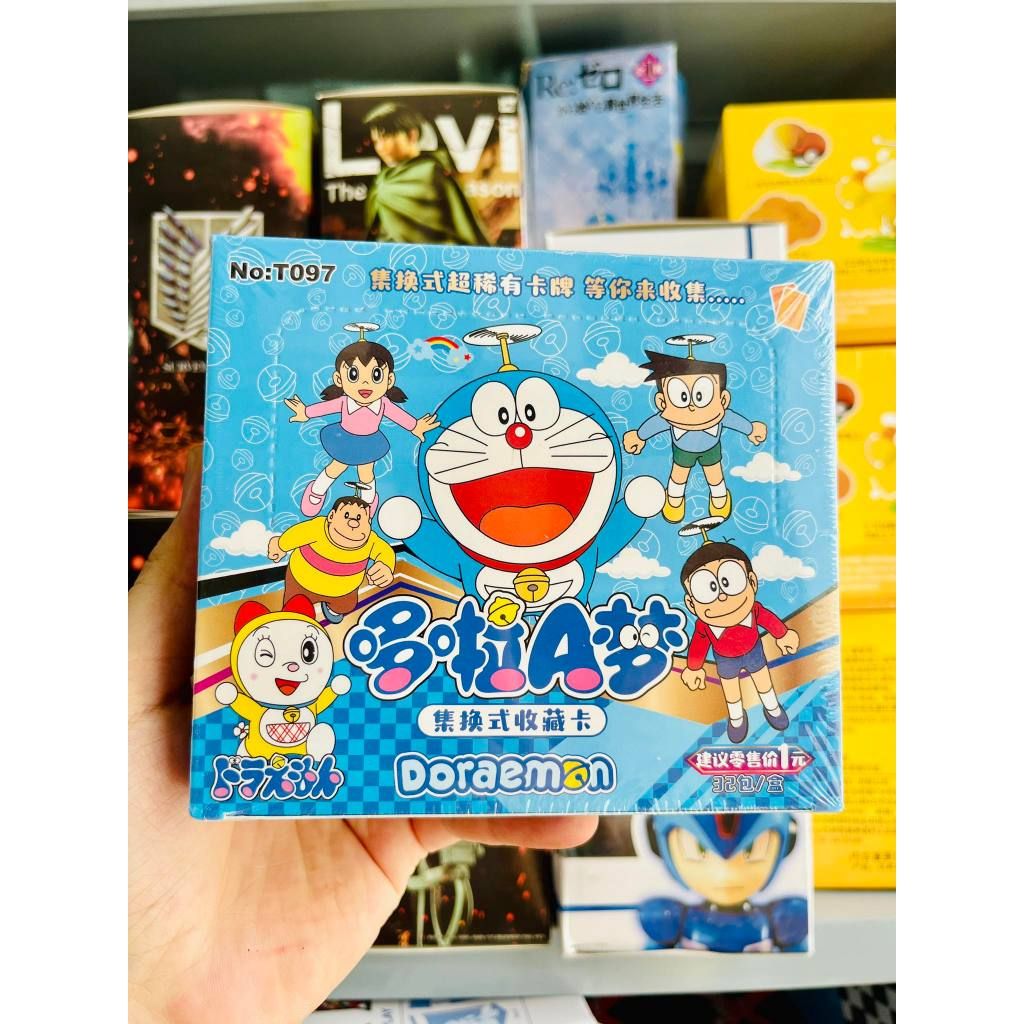 mua 5 tặng 1 có video [ hỏa tốc hcm ] Tổng hợp gói 5 ảnh thẻ Anime doremon Doraemon Nobita Shizuka