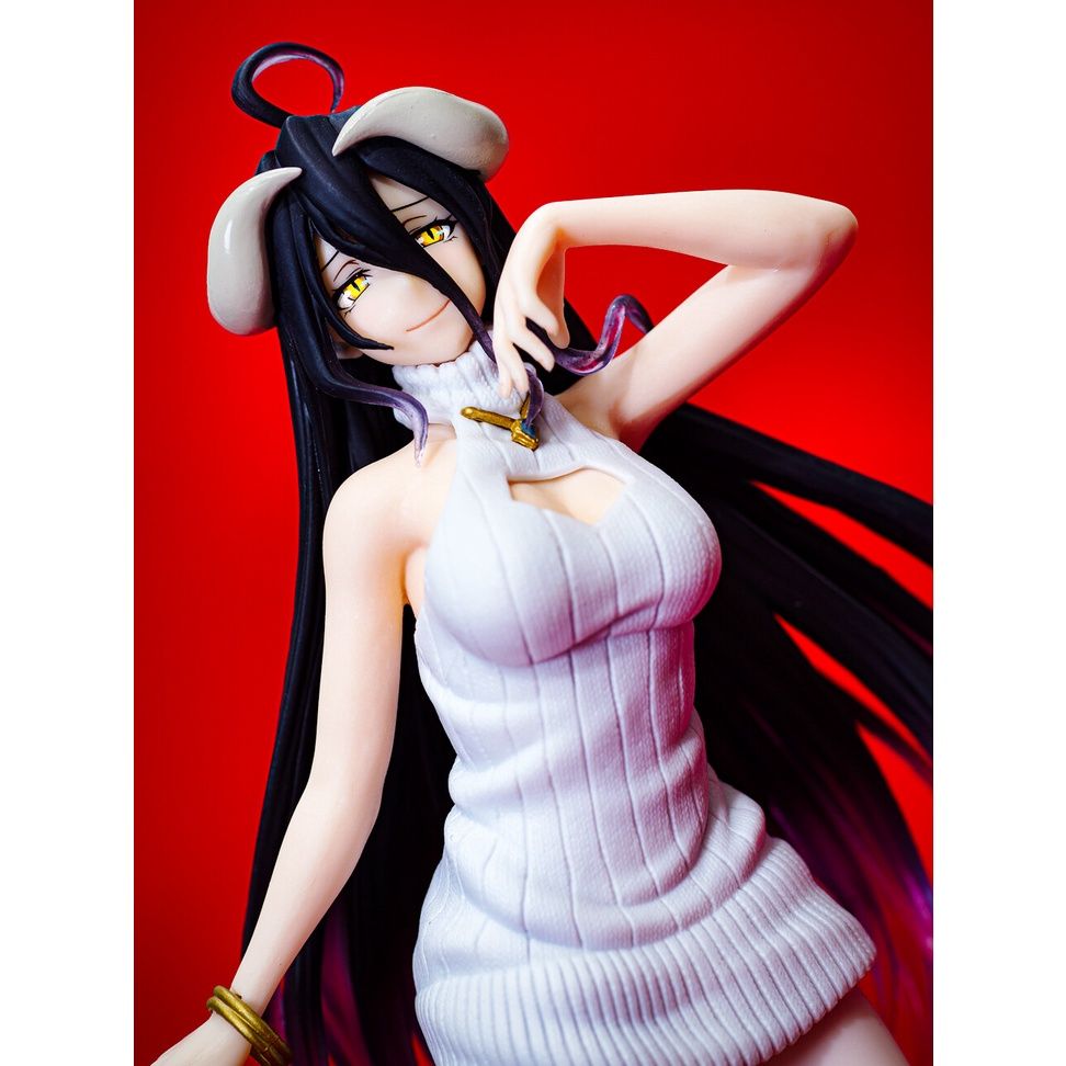 18 cm FuLL BoX [ Vũ Trí Ba ] Mô hình albedo - overlord Lạc Vào Thế Giới Game anime waifu