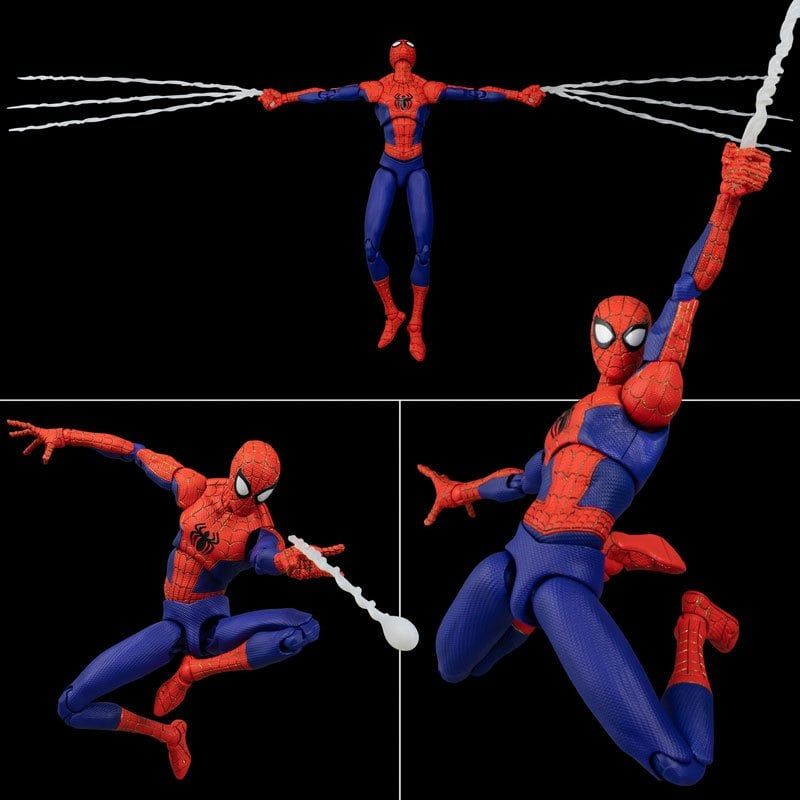 16cm FullBox [ hỏa tốc] Mô hình người nhện Spider Man: Into the Spider-Verse Peter B. Parker Regular