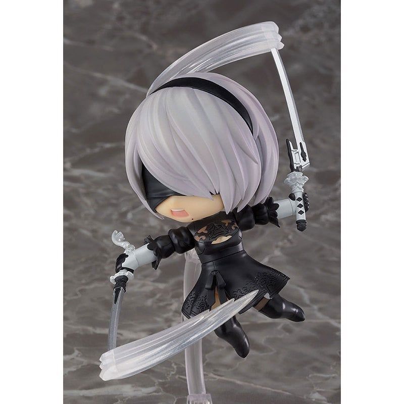 12cm FuLL BoX [ Vũ Trí Ba ] Mô Hình nhân vật Nendoroid - NieR:Automata - 2B  (YoRHa No.2 Type B)