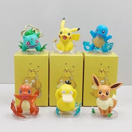 MUA 5 tặng 1 VIDEO [ hỏa tốc HCM ] Mô hình pokemon siêu dễ thương dùng để trang trí làm quà tặng