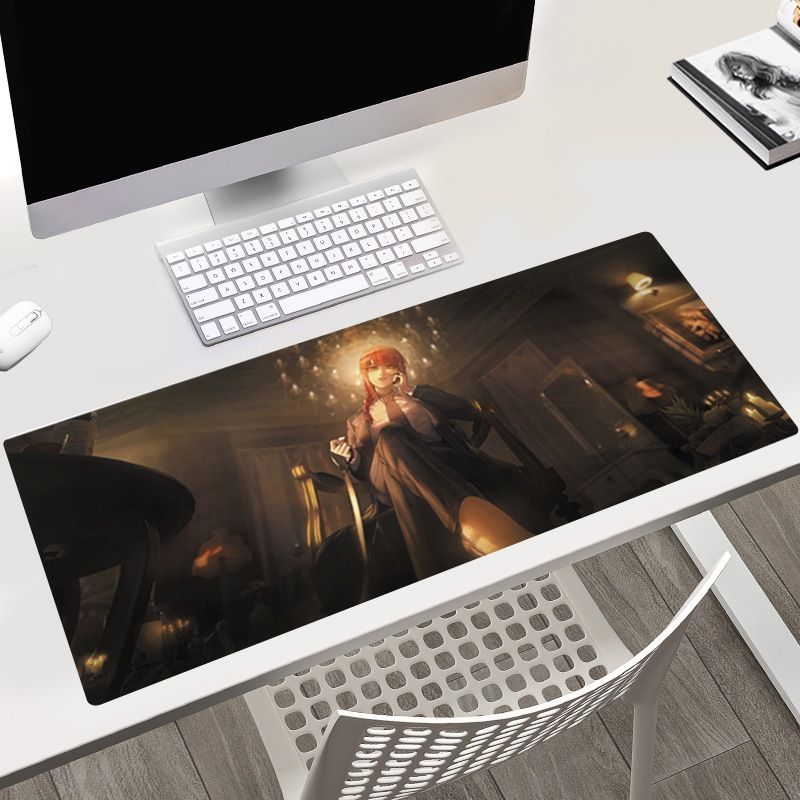 >12 mẫu 40x90 cm [ hỏa tốc hcm Vũ Trí Ba Miếng Lót Chuột Chainsaw Man Bàn Di Chuột Máy Tính Anime