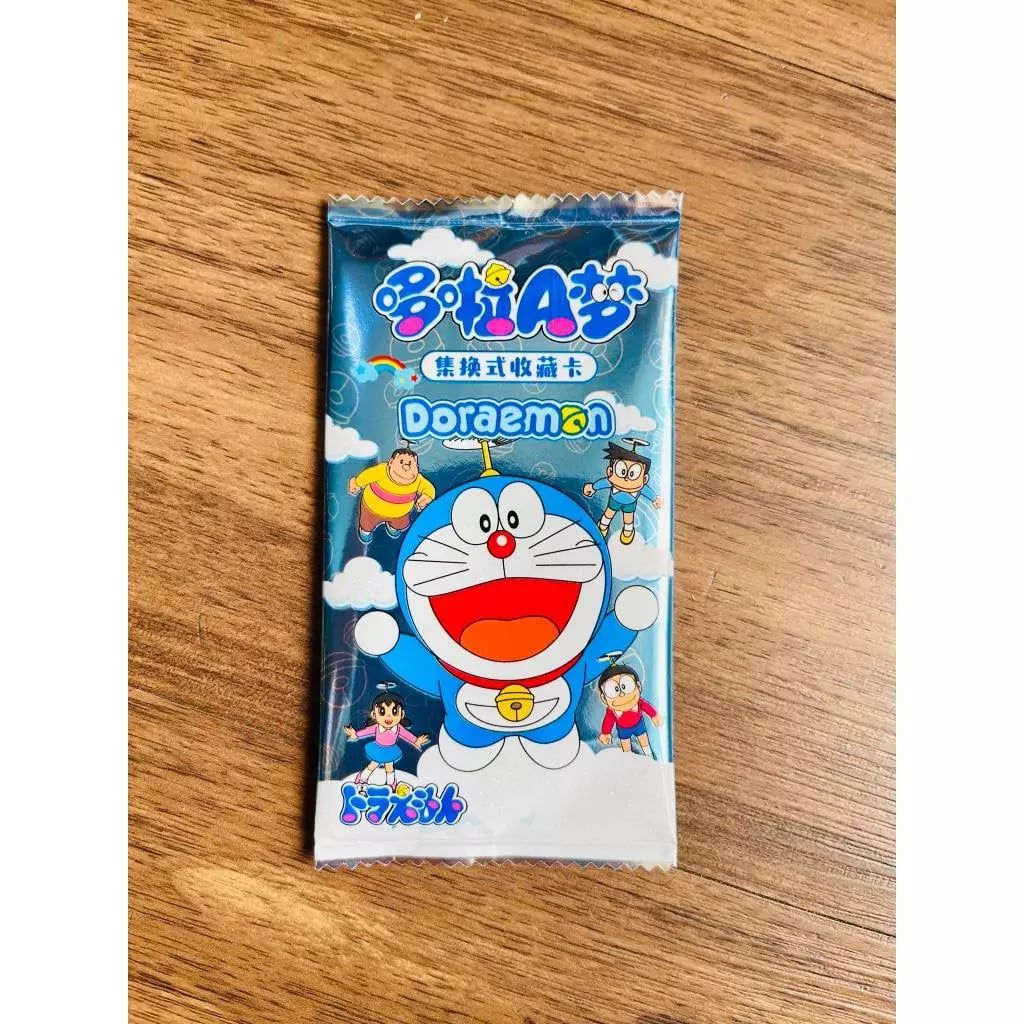 [ hỏa tốc hcm ] Hộp 32 gói thẻ nhân phẩm Anime doremon Doraemon Nobita Shizuka Chaien Xeko