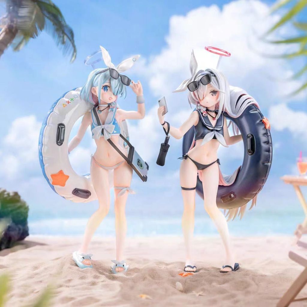 22cm FULLBOX [ hỏa tốc hcm ][ Vũ Trí Ba ] Mô hình nhân vật Blue Archive - Plana Arona tắm biển