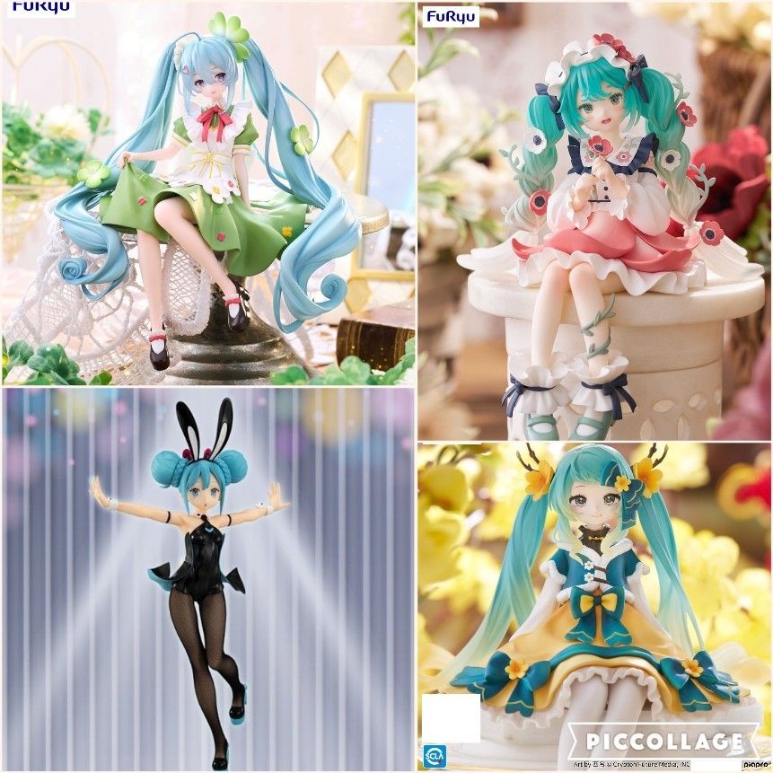 22cm FULLBOX [ hỏa tốc hcm ][ Vũ Trí Ba ] Mô hình nhân vật Hatsune Miku - BiCute Bunnies
