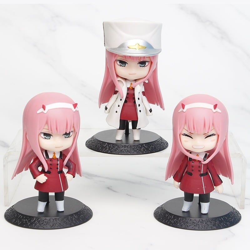 [ hỏa tốc hcm ][ Vũ Trí Ba ] Mô hình nhân vật Darling in the FranXX - Zero Two Chibi 12cm