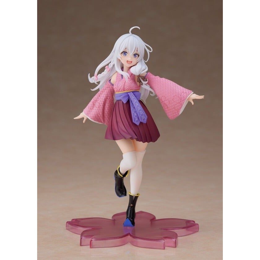 18cm [ hỏa tốc hcm ] Mô Hình nhân vật Majo no Tabitabi - Elaina - Sakura Wasou ver.