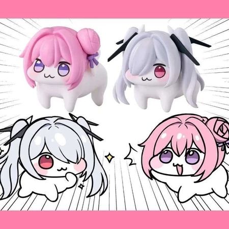 >15 mẫu mua 5 tặng 1 CÓ VIDEO [ hỏa tốc hcm ][ Vũ Trí Ba ] Mô hình Dorothy Nikke Doro Trang Trí