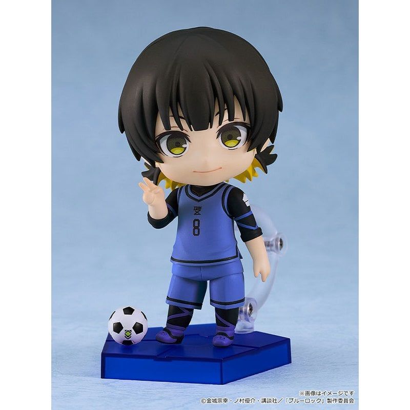 >6 mẫu FULL BOX [ hỏa tốc hcm Vũ Trí Ba Mô hình Nendoroid Blue Lock yoichi rin leo Nagi 12cm