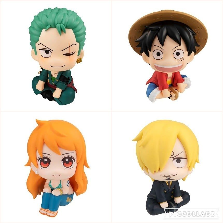 [ Hỏa tốc HCM ] Mô hình LOOKUP One Piece nhân vật Luffy Zoro sanji nami 12cm ONEPIECE