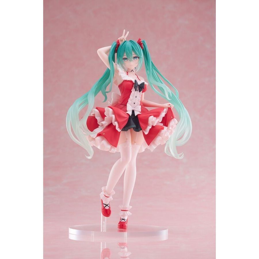 FuLL BoX 19cm [ hỏa tốc hcm ][ Vũ Trí Ba ] Mô Hình nhân vật Hatsune Miku birthday amp fashion lolita