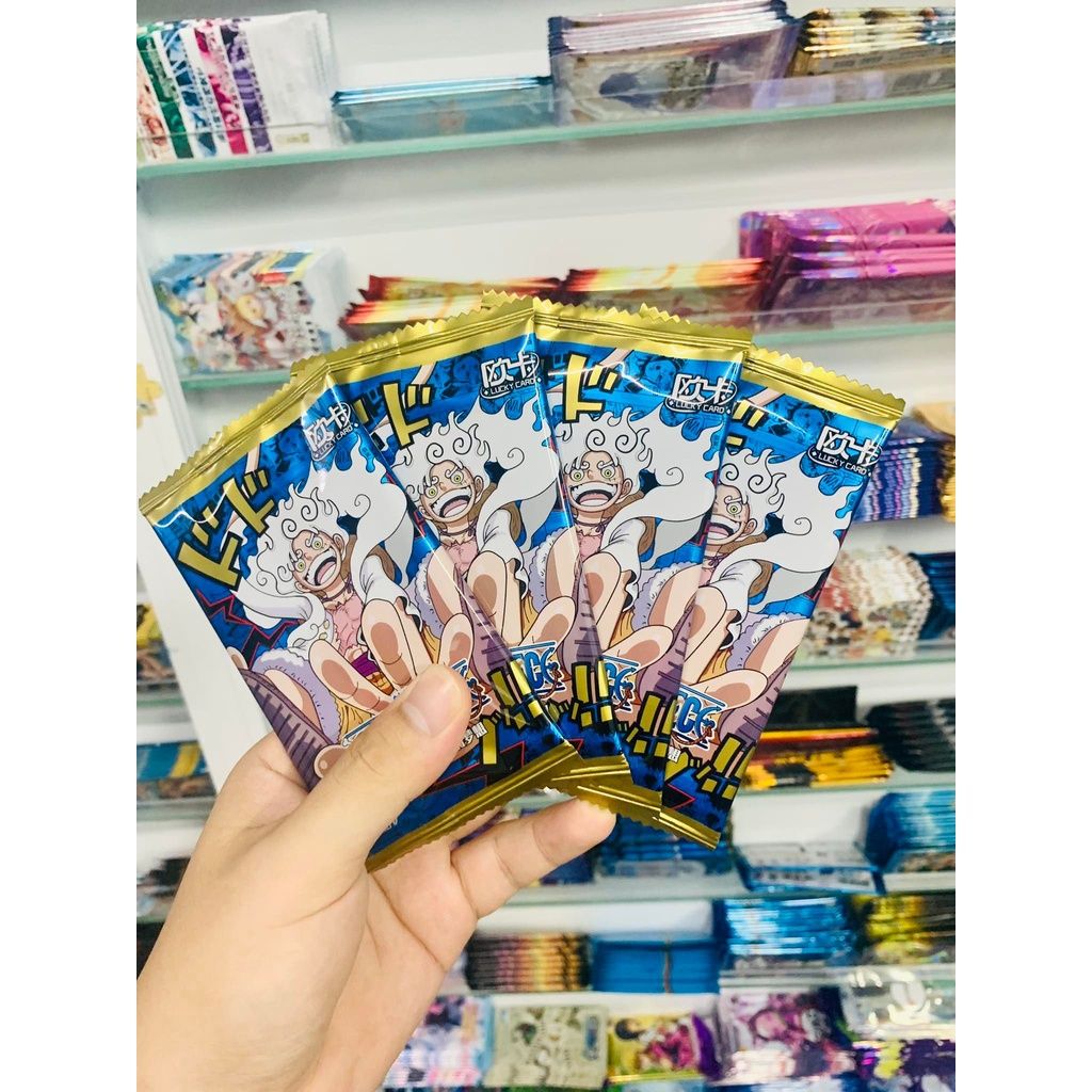 [ hỏa tốc hcm ][ Vũ Trí Ba ] [Mua 5 tặng 1] Tổng hợp Set 5 ảnh thẻ nhân phẩm Anime One Piece ngẫu nhiên chibi xinh xắn