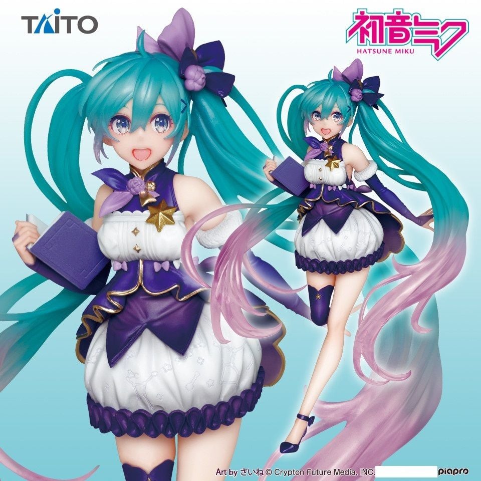 19cm Full Box [ hỏa tốc hcm ] Mô hình nhân vật Vocaloid - Hatsune Miku - Nagagutsu o Haita Neko