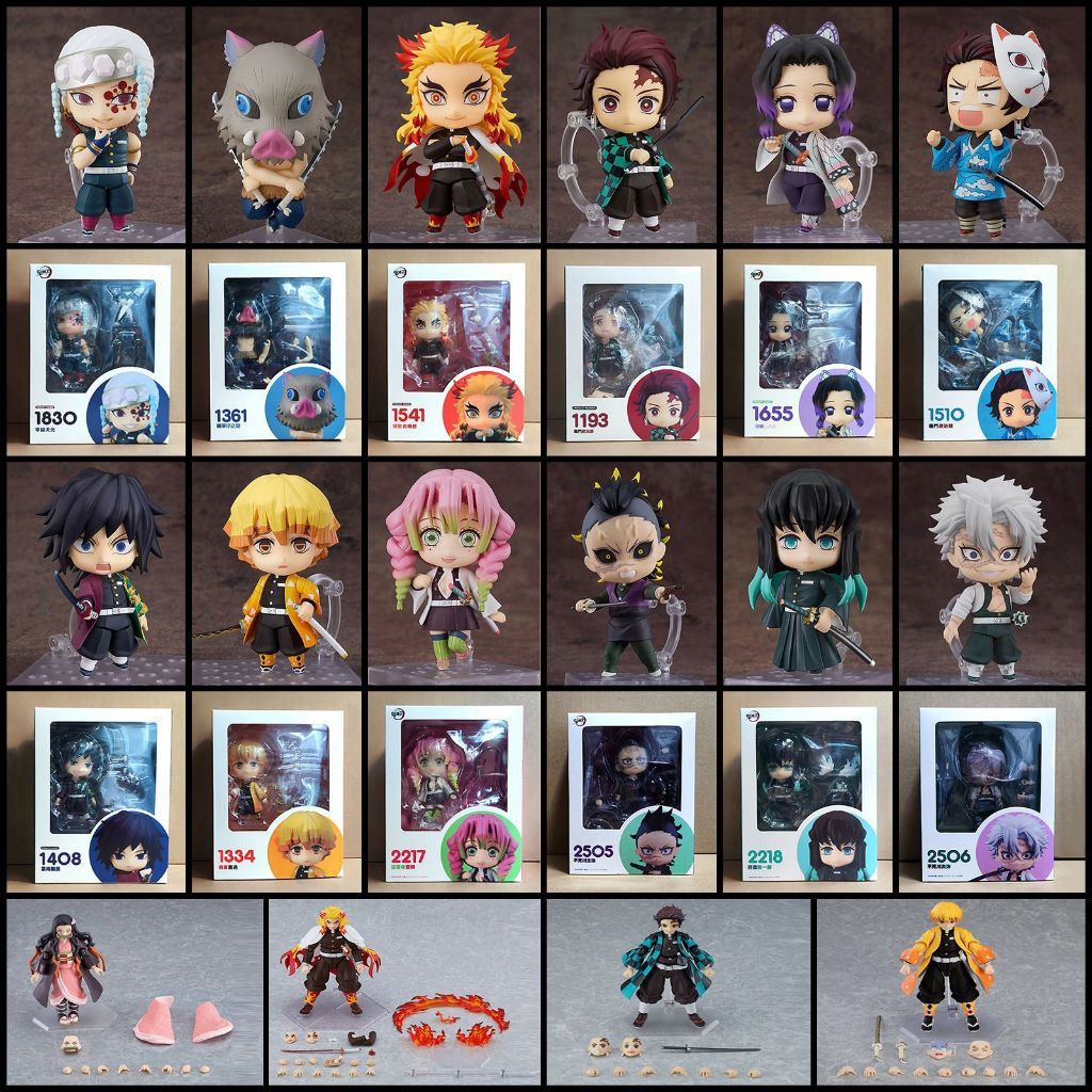 [ hỏa tốc hcm ] Tổng hợp Mô hình Nendoroid FULL BOX nhân vật Kimetsu no Yaiba - Demon Slayer