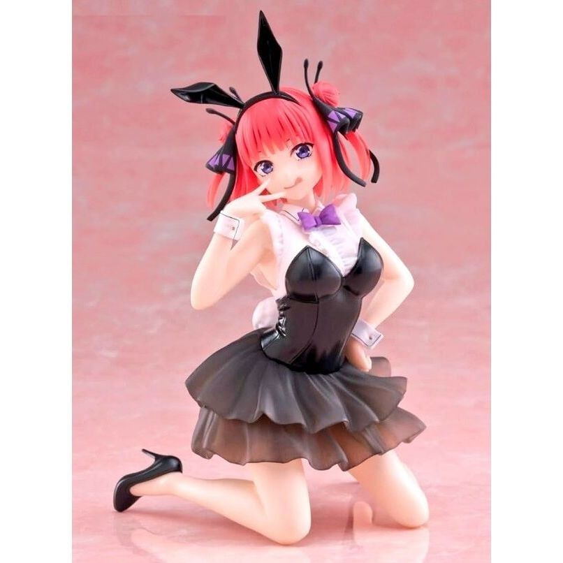 FULL BOX 16cm [ hỏa tốc hcm ][ Vũ Trí Ba ] Mô hình nhân vật Gotoubun no Hanayome - Nakano Nino - Bunny Ver