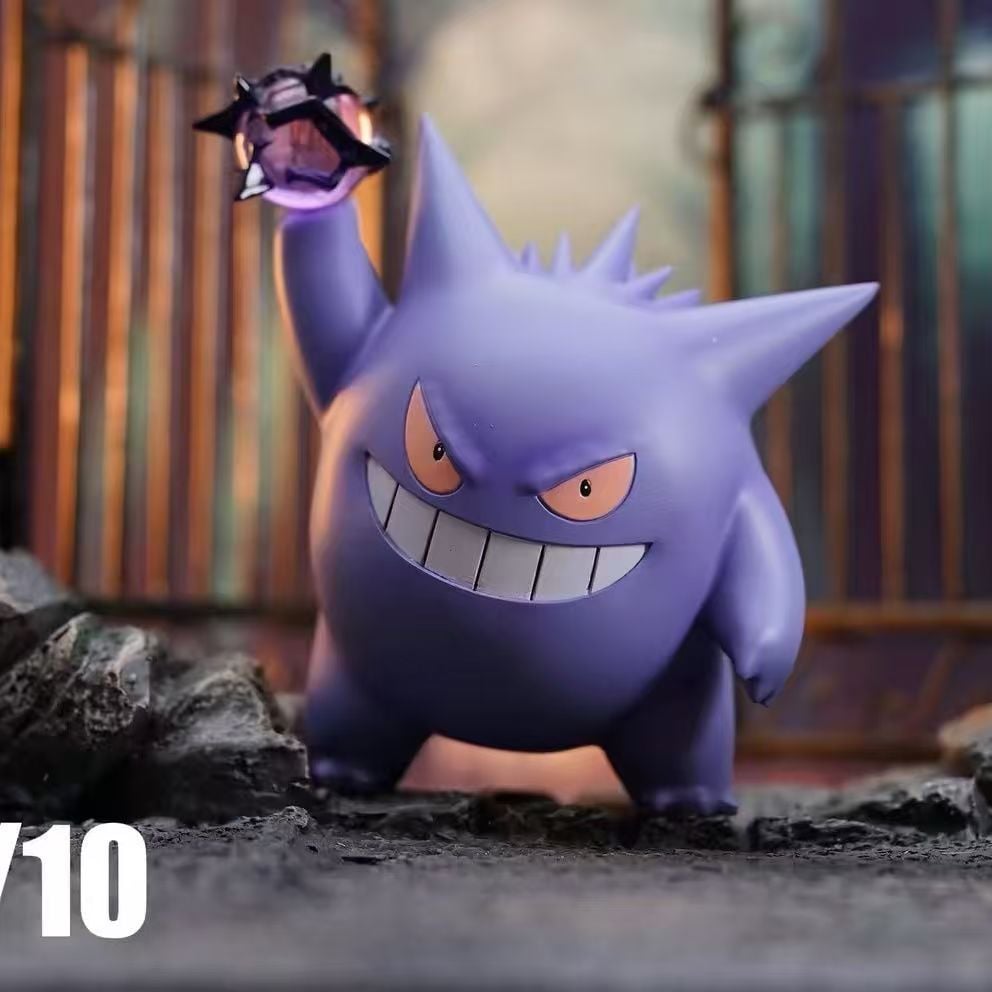 Gengar 10cm [ hỏa tốc hcm ] [ Vũ Trí Ba ] Mô hình nhân vật Pokemon
