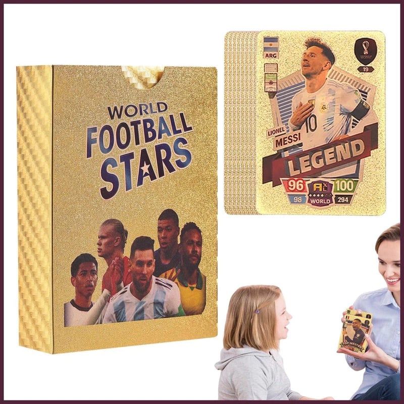 Bộ combo 55 ảnh [ hỏa tốc hcm ] thẻ cầu thủ bóng đá nổi tiếng, huyền thoại Phiên bản tiếng Anh