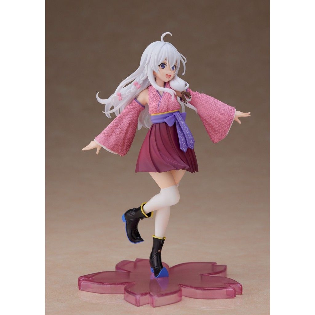 18cm [ hỏa tốc hcm ] Mô Hình nhân vật Majo no Tabitabi - Elaina - Sakura Wasou ver.