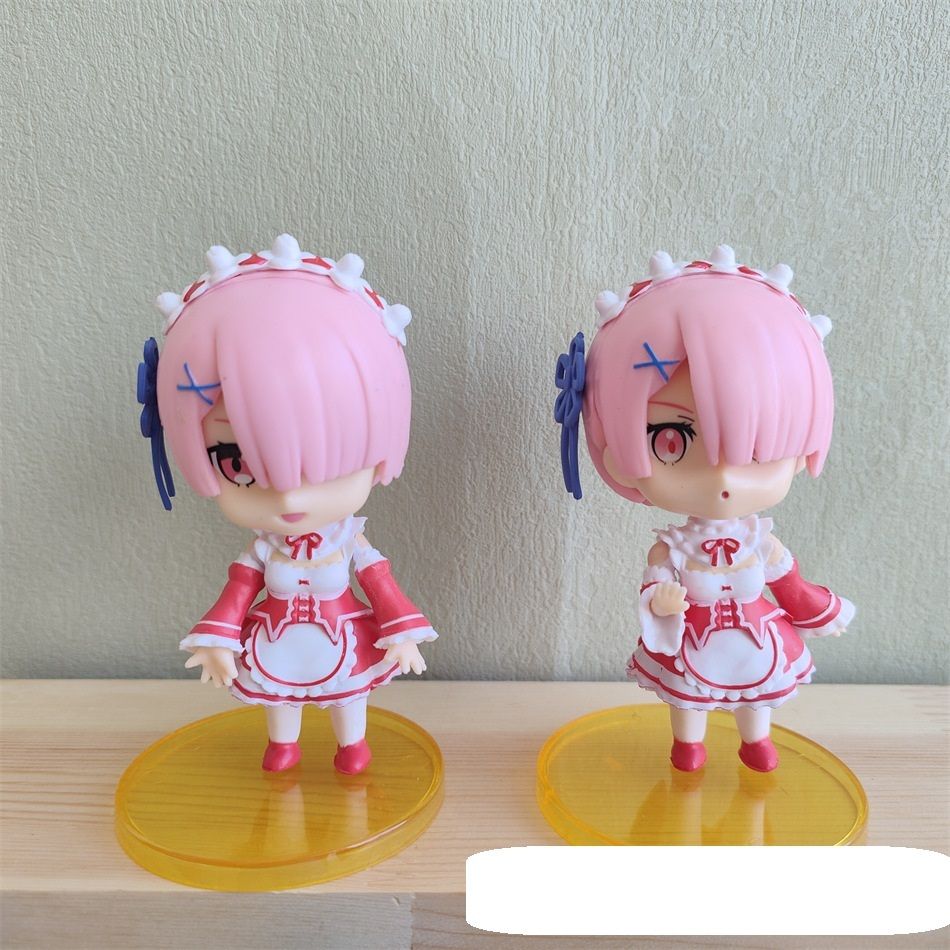 MUA 5 TẶNG 1 CÓ VIDEO [ Hỏa tốc HCM ][ Vũ Trí Ba ] Mô hình nhân vật RE:ZERO bộ 6 nhân vật Rem chibi 10cm