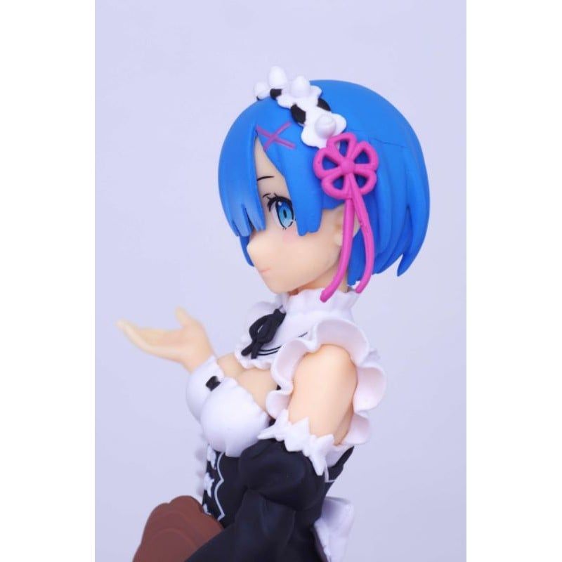FULL BOX 18cm [ hỏa tốc hcm ][ Vũ Trí Ba ] Mô hình Rem nhân vật Re Zero  - PM Figure