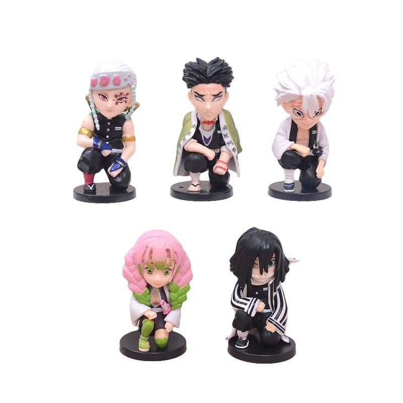 >25 mẫu [ Vũ Trí Ba ] Mô hình Demon slayer Tanjiro Nezuko Zenitsu Inosuke Chibi Cute kimetsu No Yaiba 6cm
