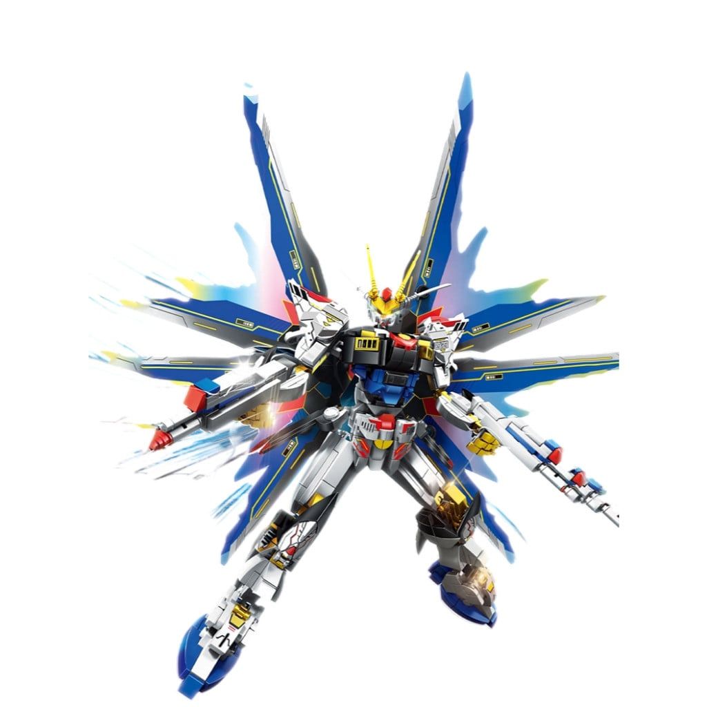 >15 mẫu [ hỏa tốc hcm Vũ Trí Ba ] Đồ chơi lắp ráp Robot Mech Warrior hơn 739 chi tiết Bằng nhựa ABS