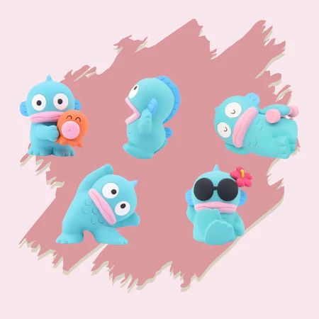 cá hề biết nhảy mua 4 tặng 1 [ hỏa tốc hcm ][ Vũ Trí Ba ][ Chính hãng ] Hộp mô hình Blindbox Hangyodon Mini