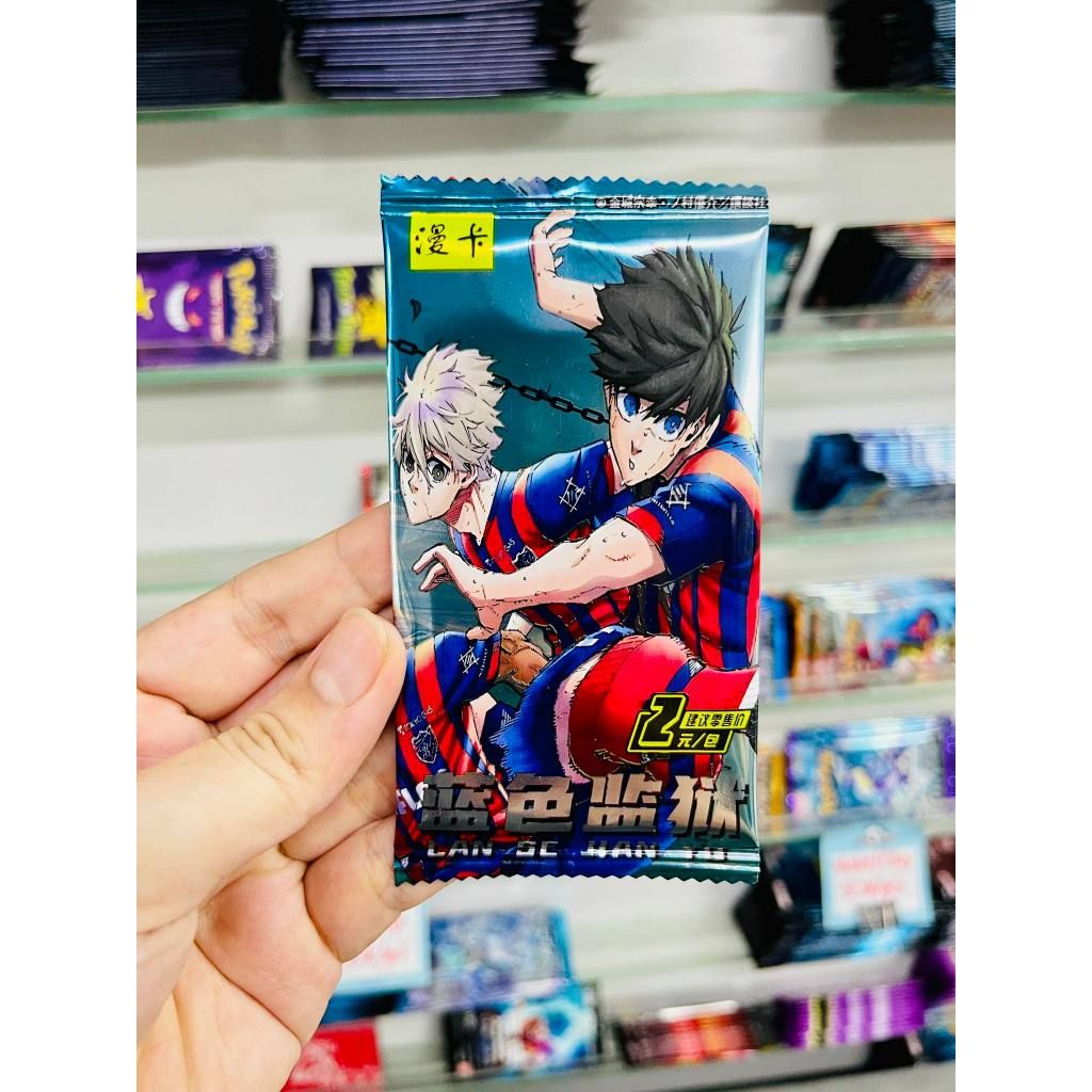 [ hỏa tốc hcm ][ Vũ Trí Ba ] [Mua 5 tặng 1] Set 5 ảnh thẻ nhân phẩm Anime Blue Lock ngẫu nhiên