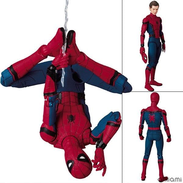 16cm FULLBOX [ Hỏa tốc ][ Vũ Trí Ba ] Mô hình MAFEX No.047 MAFEX SPIDER-MAN (HOMECOMING Ver.)