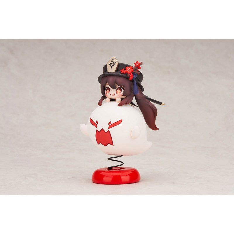 14cm Full Box [ hỏa tốc hcm ] Mô hình Genshin Impact - Hu Tao hutao Chibi Chara Yurayura Stand