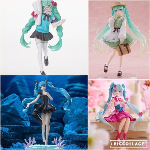 16cm FuLL BoX  [ hỏa tốc hcm ] Mô hình nhân vật Vocaloid - Hatsune Miku Project Diva Mega 39's