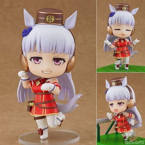 CÓ VIDEO 12cm FULLBOX [ hỏa tốc hcm ] Mô Hình nhân vật Nendoroid Uma musume Pretty Derby - Gold Ship