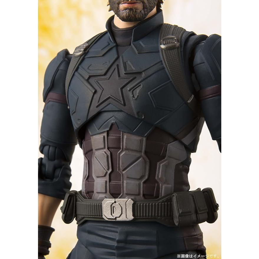 FULLBOX 16cm [ Hỏa tốc ] Mô hình S. H. Figuarts Avengers Captain America (Avengers/Infinity War)