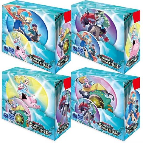 Tặng 10 THẺ NĂNG LƯỢNG [ hỏa tốc HCM ] Vũ Trí Ba Hộp 360 thẻ Pokemon Journey Together Cao Cấp