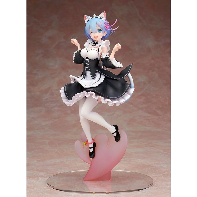 FULL BOX 23cm có video [ hỏa tốc hcm ][ Vũ Trí Ba ] Mô hình rem Cat Ear Ver - Re ZERO anime waifu
