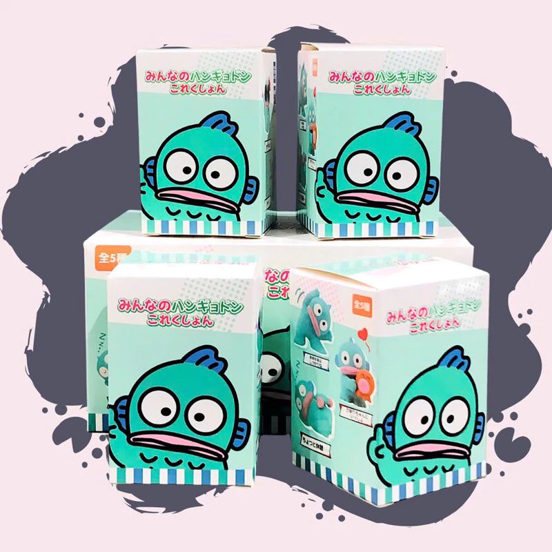 cá hề biết nhảy mua 4 tặng 1 [ hỏa tốc hcm ][ Vũ Trí Ba ][ Chính hãng ] Hộp mô hình Blindbox Hangyodon Mini