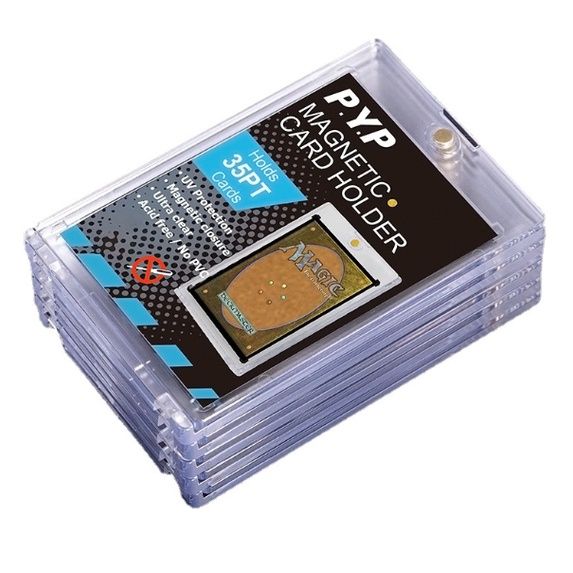 [ Vũ Trí ba ][ Phụ kiện] Hộp bảo vệ thẻ bài cao cấp có nam châm vàng chống tia UV ONE-TOUCH