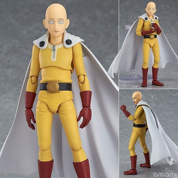 16cm FULLBOX [ hỏa tốc hcm ][ Vũ Trí Ba ] Mô hình nhân vật figma - One-Punch Man: Saitama