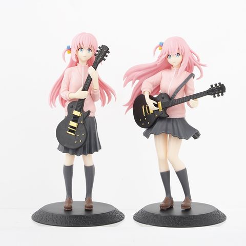 có video 17cm [ Hỏa tốc HCM ][ Vũ Trí Ba ] Mô hình nhân vật BOCCHI THE ROCK! Hitori Gotoh cầm đàn