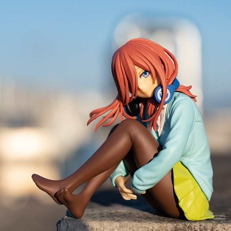 15cm [ Vũ Trí Ba ] Mô hình Nakano Miku - Gotoubun no Hanayome Nhà có 5 nàng dâu anime waifu