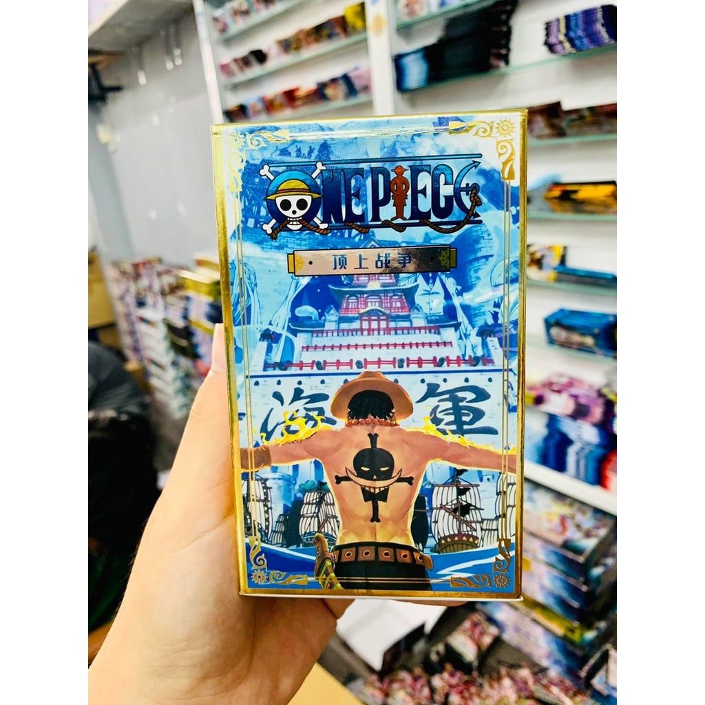 có video [ hỏa tốc hcm ][ >24 mẫu ] Hộp Thẻ Bài 5 ảnh thẻ nhân phẩm Anime One Piece Film RED