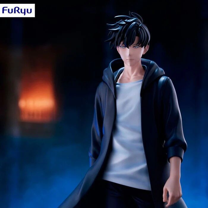 18cm [ hỏa tốc hcm ][ Vũ Trí Ba ] Mô hình nhân vật Solo Leveling - Sung Jin woo Aura Farming