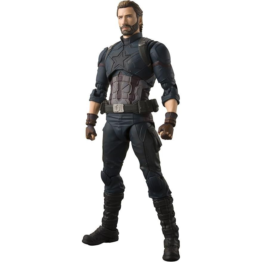FULLBOX 16cm [ Hỏa tốc ] Mô hình S. H. Figuarts Avengers Captain America (Avengers/Infinity War)